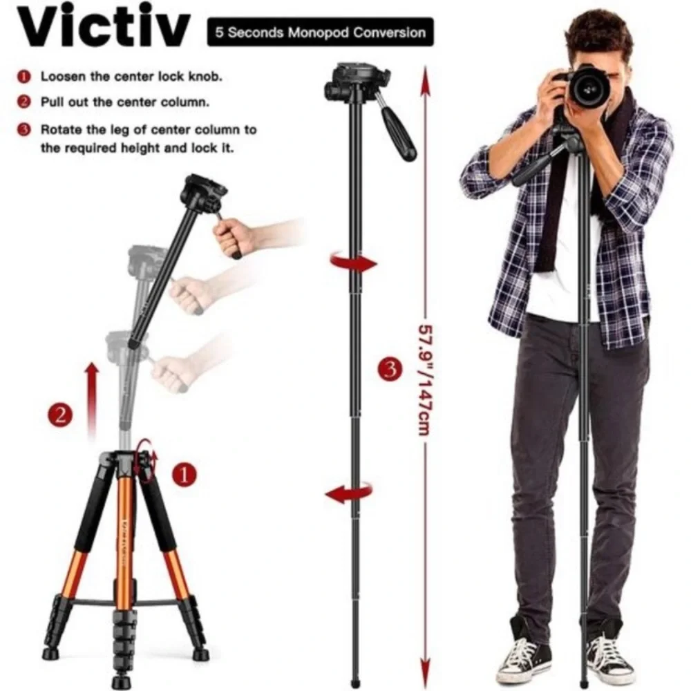 Camera Tripod, 72